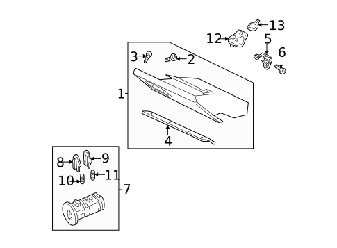 Glove Box for 2000 Chevrolet Monte Carlo #0