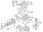 7119905428 - Engine: Drain Plug for BMW Image