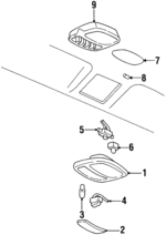 12537498 - Body: Bezel for Oldsmobile: Aurora Image