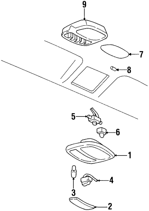 Sunroof for 1996 Oldsmobile Aurora #1