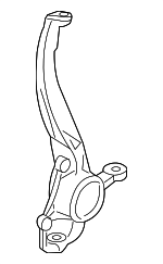7P0407245B - : Steering Knuckle for Volkswagen: Touareg Image