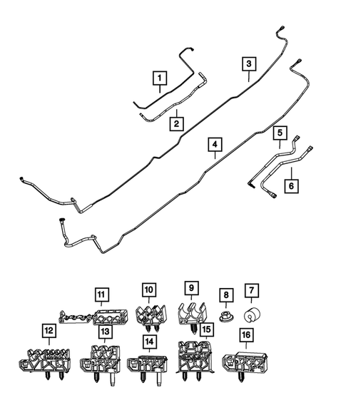 Fuel Lines for 2012 Ram 3500 #0