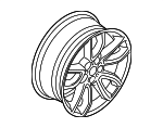 RB5Z1007B - : Wheel, Alloy for Ford: Police Interceptor Utility Image
