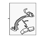 1710A423 - Fuel System: Filler Neck for Mitsubishi Image