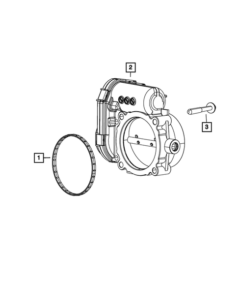 Throttle Body for 2018 Chrysler Pacifica #0