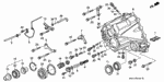 21120PG2003 - Transmission - Manual: MAGNET, TRANSMISSION for Acura Image