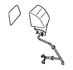 15225052 - Body: Mirror Outside for Cadillac: XLR Image