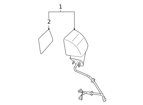 Outside Mirrors for 2008 Cadillac XLR #0
