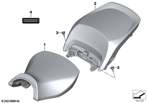 Bench Seat for 2021 BMW-Motorrad R 1250 RT #2