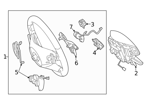 Steering Wheel & Trim for 2014 Mercedes-Benz E63 AMG #0