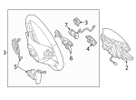 9946400139107 - Steering: Trim Cover for Mercedes-Benz Image