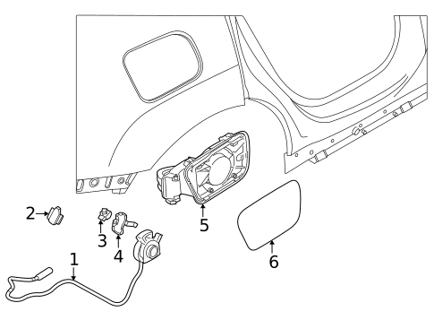 Quarter Panel & Components for 2023 BMW iX #1