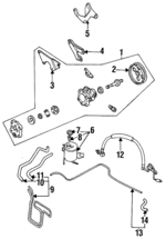 4972030R01 - : Pressure Hose for Nissan: Axxess Image