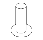 16566EN205 - Engine: Engine Cover Collar for Nissan: Murano, Pathfinder Image