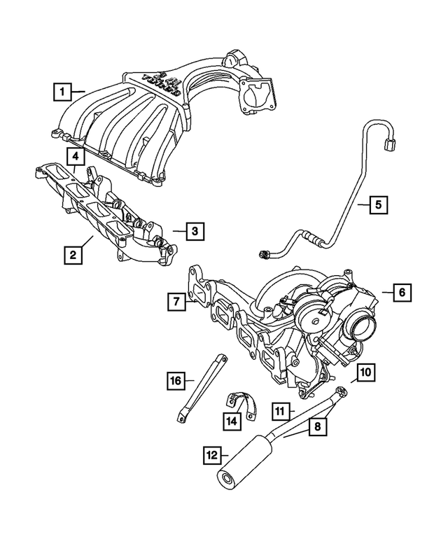 « 4884190AD –  : Admission Collecteur pour Mopar Image »