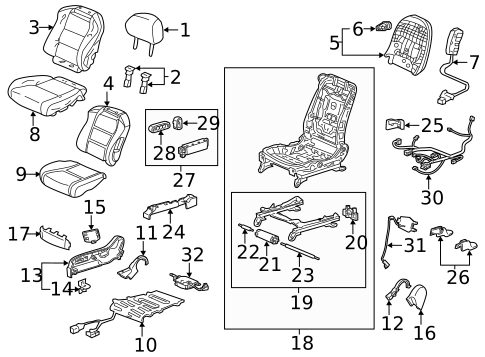 Heated Seats for 2011 Acura TL #2