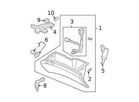 Trunk for 2007 Acura TSX #0