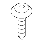 1249205123 - Body: Door Trim Panel Screw for Kia: Amanti, Borrego, Cadenza, Carnival, EV6, EV9, Forte, Forte Koup, Forte5, K4, K5, K900, Niro, Niro EV, Optima, Rio, Rio5, Sedona, Seltos, Sorento, Soul, Soul EV, Sportage, Stinger, Telluride Image