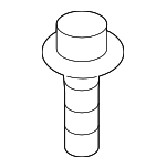 1125406206B - Body: Sight Shield Bolt for Kia: Borrego, Cadenza, Carnival, EV6, EV9, Forte, Forte Koup, Forte5, K4, K5, K900, Niro, Niro EV, Optima, Rio, Rondo, Sedona, Seltos, Sorento, Soul, Soul EV, Sportage, Stinger, Telluride Image