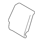 89450BE000 - Body: Seat Back Pad for Hyundai: Kona, Kona Electric Image