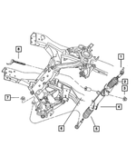 52106405AP - : Power Steering Gear for Mopar Image