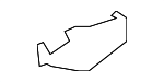 52106978886 - Body: Seat Belt Guide for BMW Image