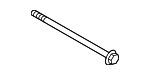 988616 - Body: Vacuum Pump Screw for Volvo Image