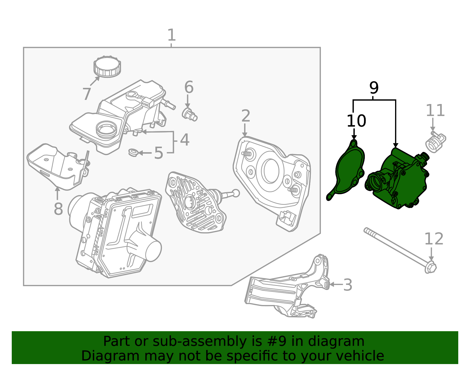 2016-2025 Volvo Vacuum Pump 31423282 | TascaParts.com