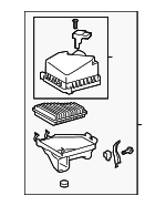 1770028351 - : Air Cleaner Assembly for Scion: xB Image