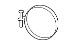 9611110480 - Engine: Air Tube Clamp for Scion: xB | Toyota: Camry, Matrix Image