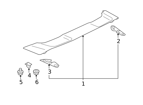Spoiler for 2008 Mitsubishi Lancer #0