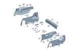 2436902300 - Interior Trim/Exterior Detachable Parts: Trim, Load Compartment for Mercedes-Benz Image