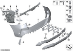 51128087305 - : Cover Reflector Left for BMW Image