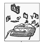 4E0941003BG - : Headlamp Assembly for Audi: A8 Quattro, S8 Image