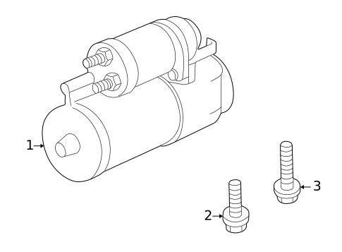 Starter for 2007 Buick Terraza #0