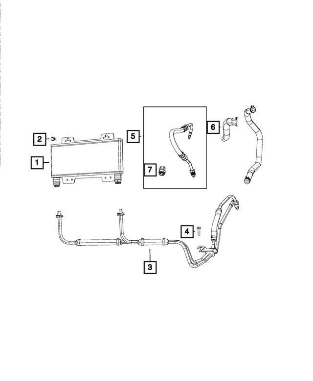 6101826 - Steering: Hex Head Bolt for Mopar Image