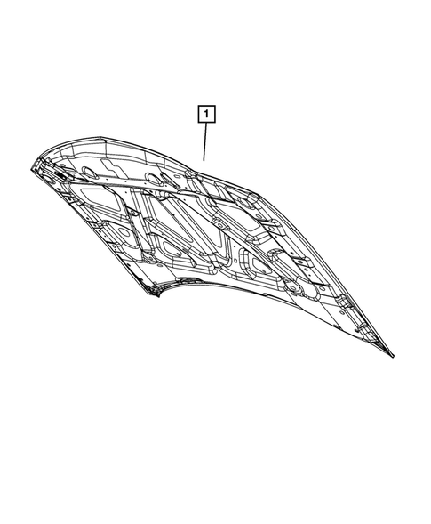 Under Hood for 2017 Chrysler 300 #1