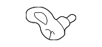 7418365D10 - HVAC: Lever for Suzuki Image