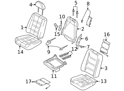 Heated Seats for 2005 Mercury Montego #0