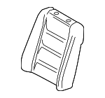 5F9Z7464810BA - Body: Seat Back Pad for Ford: Taurus, Taurus X | Mercury: Montego, Sable Image