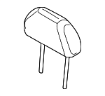 5G1Z54611A08CAD - Body: Headrest for Mercury: Montego Image