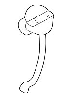 10326370 - Fuel System: Fuel Cap for Buick: LeSabre, Rainier, Rendezvous | Cadillac: CTS, DeVille | Chevrolet: Astro, Cavalier, Classic, Corvette, SSR, Trailblazer, Trailblazer EXT | GMC: Envoy, Envoy XL, Envoy XUV, Safari | Oldsmobile: Alero, Bravada | Pontiac: Grand Am Image