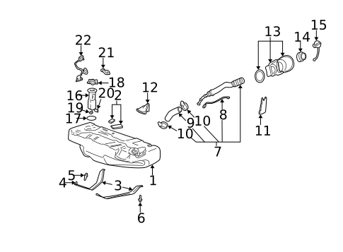 Hardware, Fasteners & Fittings for 2003 Buick LeSabre #0