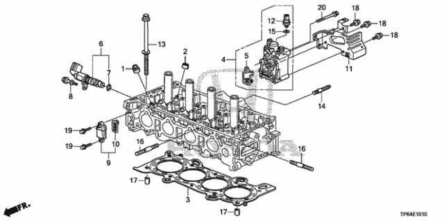 VTC Oil Control Valve (L4) for 2012 Honda Crosstour #0