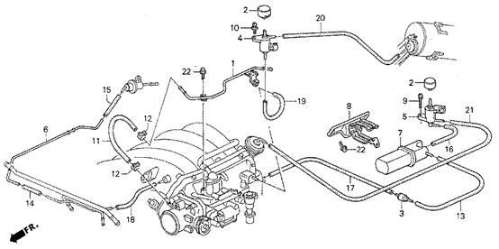 Install Pipe - Tubing for 1993 Acura Vigor #0