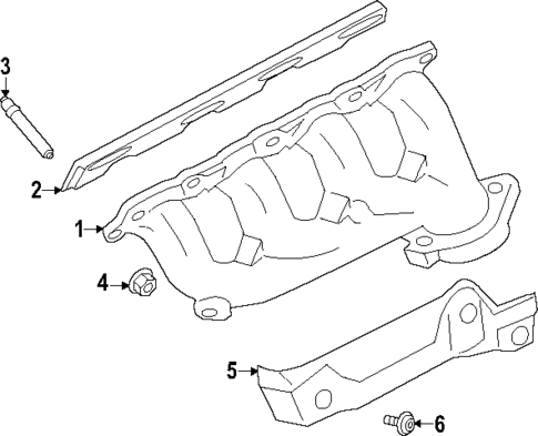 Exhaust Manifold for 2024 Ford F-350 Super Duty #0