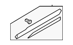 4KE853960AGRU - Body: Lower Molding for Audi Image