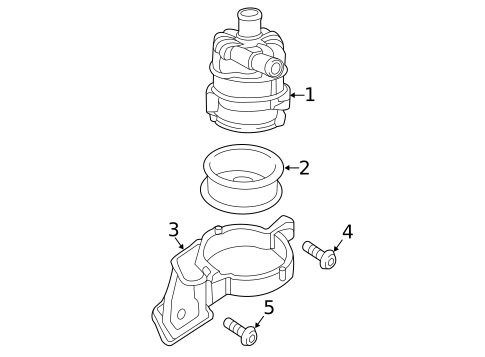 Water Pump for 2016 Audi A8 Quattro #0