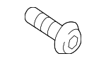 N90780904 - Cooling System: Retaining Bracket Bolt for Audi: A5, A5 Quattro, A8 Quattro, R8, RS5, S5, S8 Image