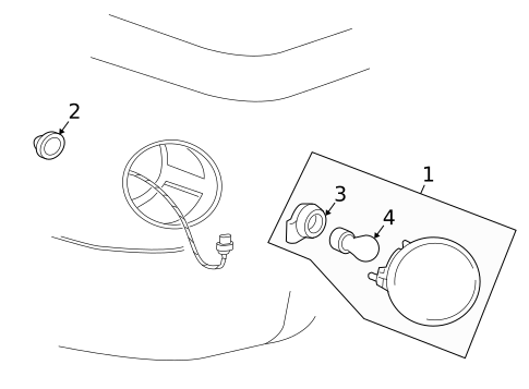 Tail Lamps for 2005 Chevrolet SSR #0